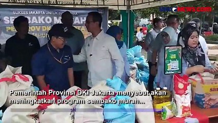 Jelang Bulan Ramadhan, Pemprov DKI Jakarta akan Tingkatkan Program Sembako Murah