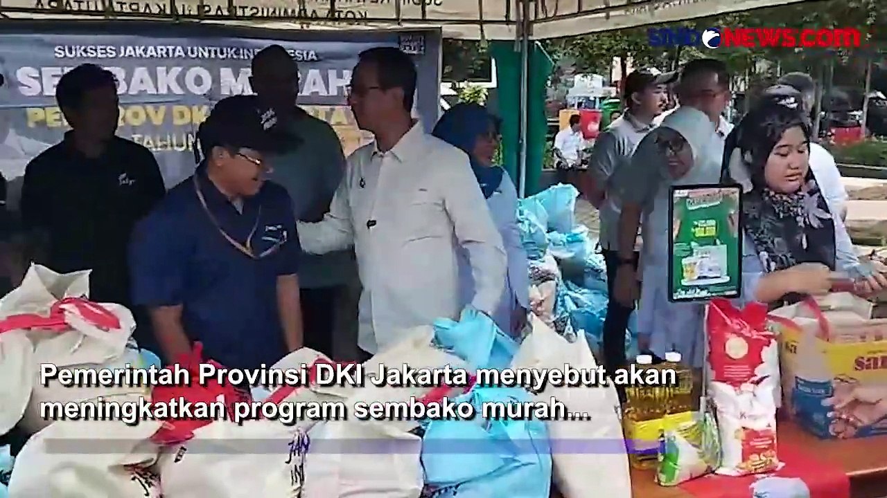 Jelang Bulan Ramadhan, Pemprov DKI Jakarta akan Tingkatkan Program Sembako Murah