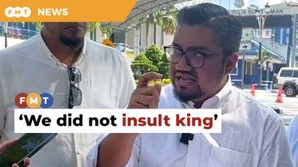 Bersatu man denies insulting king in viral clip