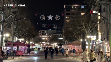 Almanya'da bir ilk: Frankfurt Ramazan ayı için süslendi