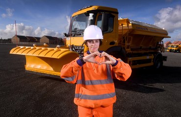 Yorkshire woman the only female Gritter driver in the UK