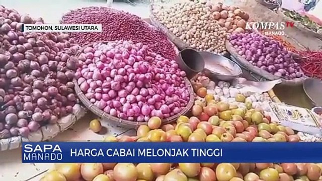 Harga Cabe Rawit Di Pasar Tradisional Tomohon Merangkak Naik