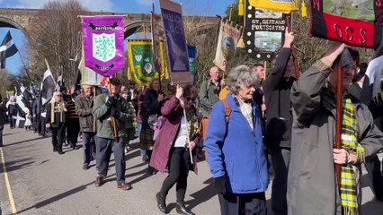 Truro St Piran's Day Parade
