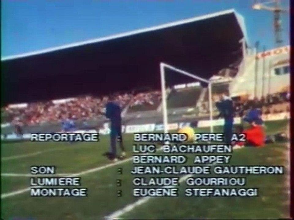 BASTIA  - AVIGNON  -  1977  -  SAISON  1976/1977  -