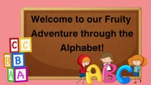 Alphabets with Fruits | Learn Alphabets for Toddlers & Kids | Kids Learning Video
