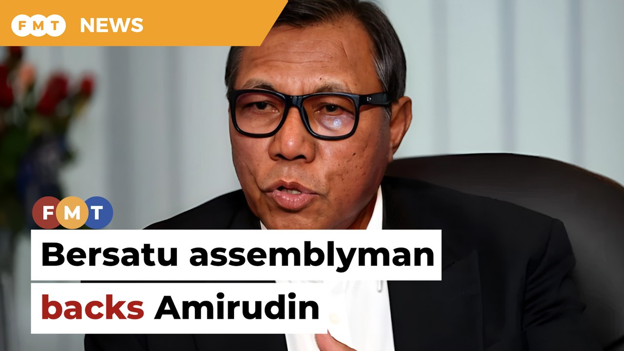 Bersatu rep declares support for Selangor MB