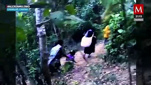 Pobladores de Chenalhó, Chiapas, refugiados en campamentos clandestinos por inseguridad