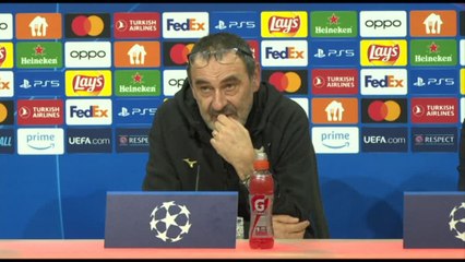 Champions, Lazio fuori. Sarri: il secondo gol è stato una mazzata