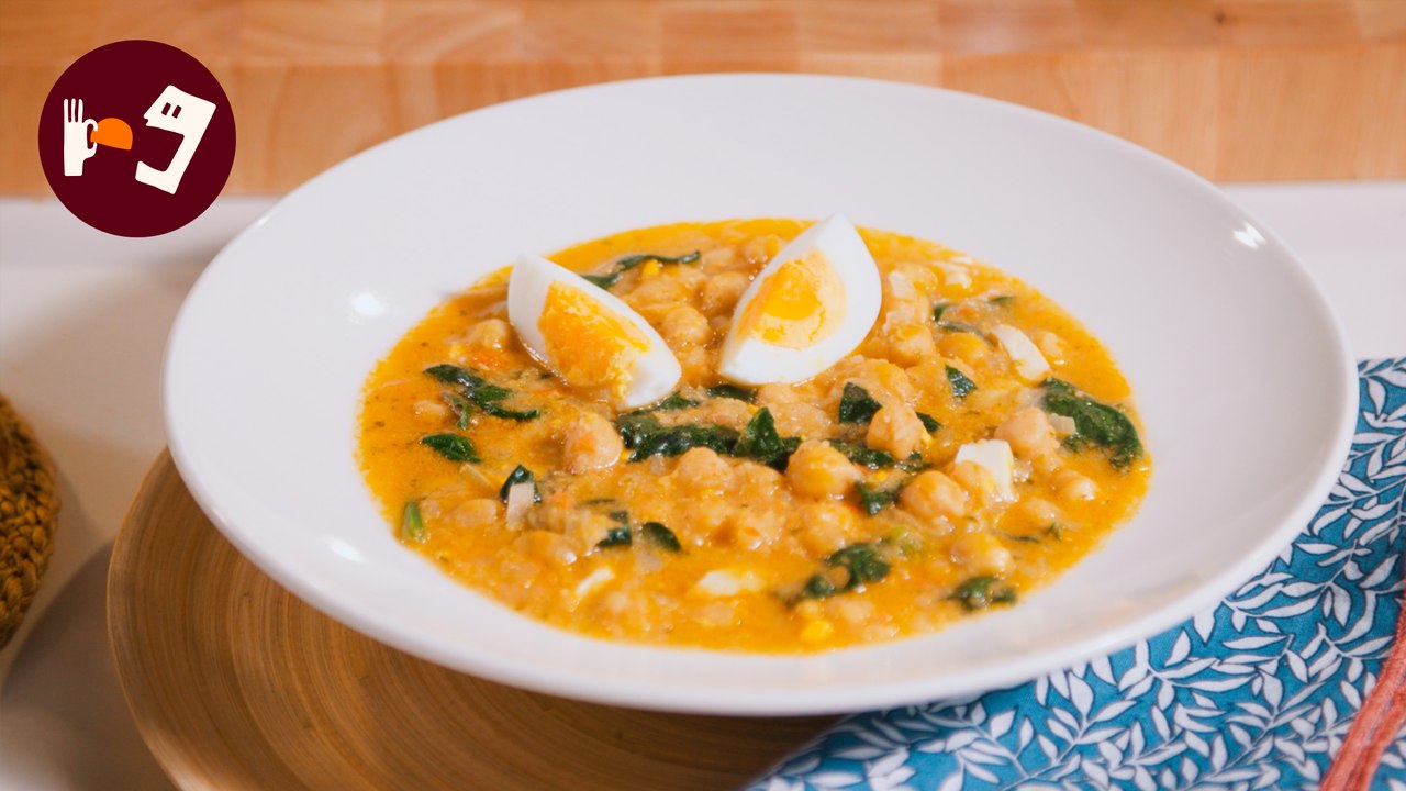 Cómo hacer el mejor POTAJE CON GARBANZOS de bote: está BUENO y es muy BARATO