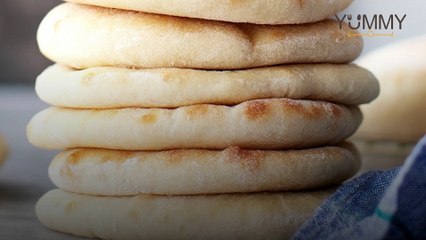 طريقة عمل خبز البيتا الدائري