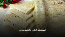 طريقة عمل خبز الصاج الخفيف