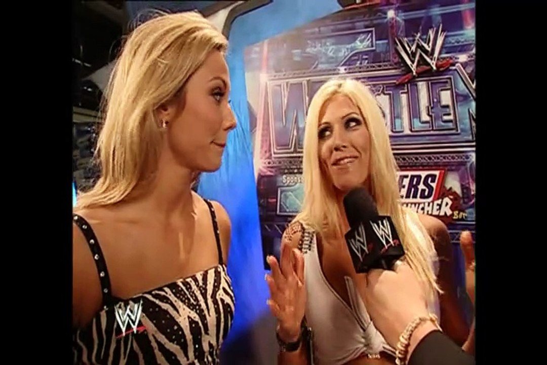 Todd interviews Stacey and Torrie  wrestle mania 19