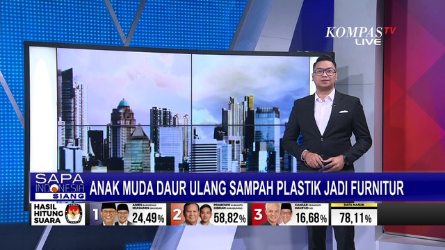Trash to Move, Gerakan Anak Muda di Padang Daur Ulang Sampah Plastik jadi Furnitur Cantik