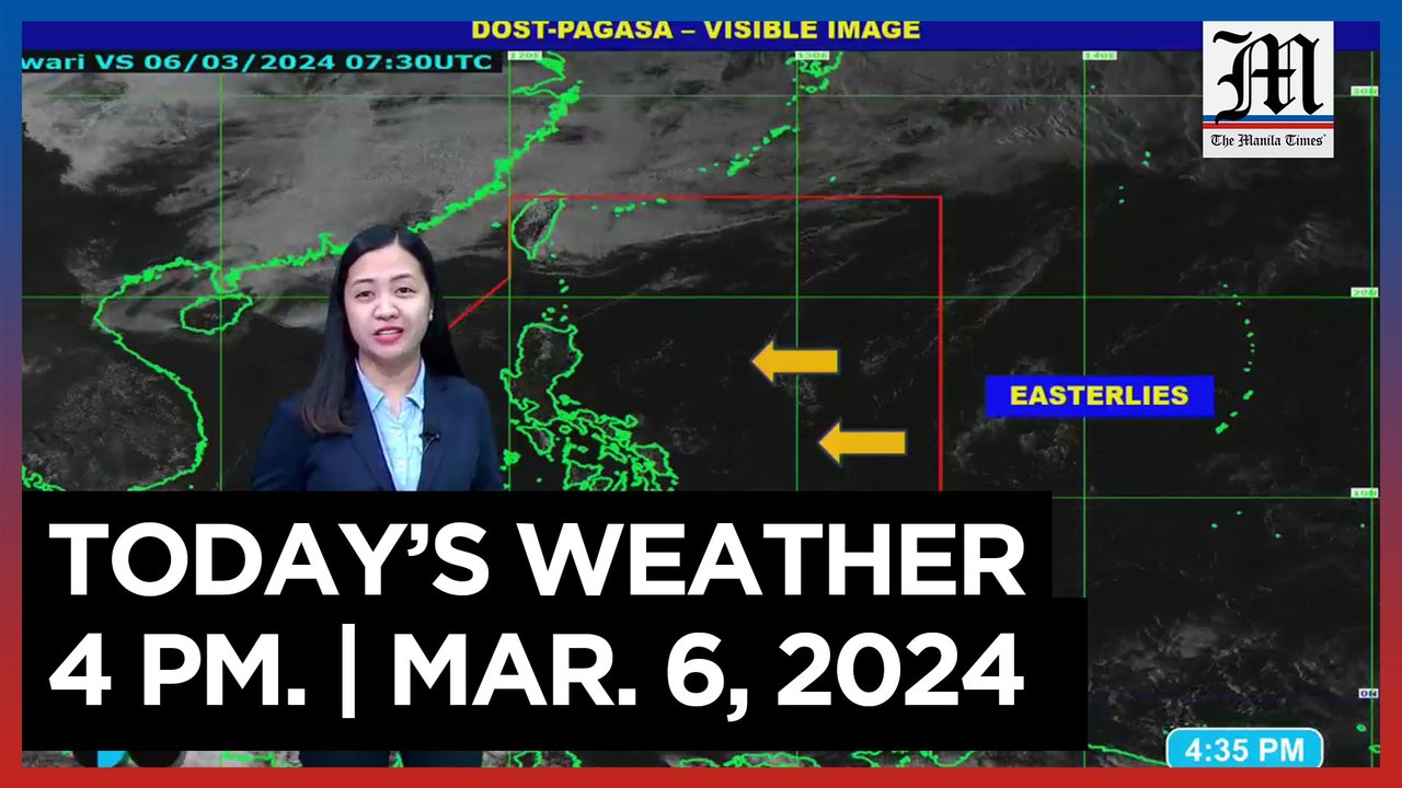 Today's Weather, 4 P.M. | Mar. 6, 2024