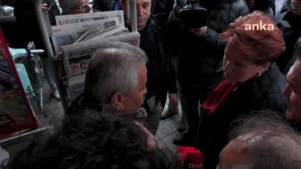 AKP'li vatandaştan Akşener'e: İmamoğlu'nu eleştirin, AK Parti’ye yarıyor