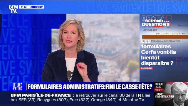 Les formulaires Cerfa vont-ils bientôt disparaître? BFMTV répond à vos questions