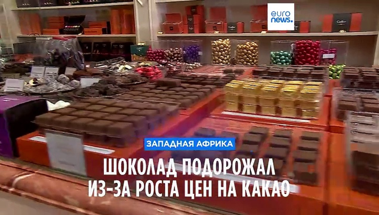 Шоколад дорожает из-за роста цен на какао
