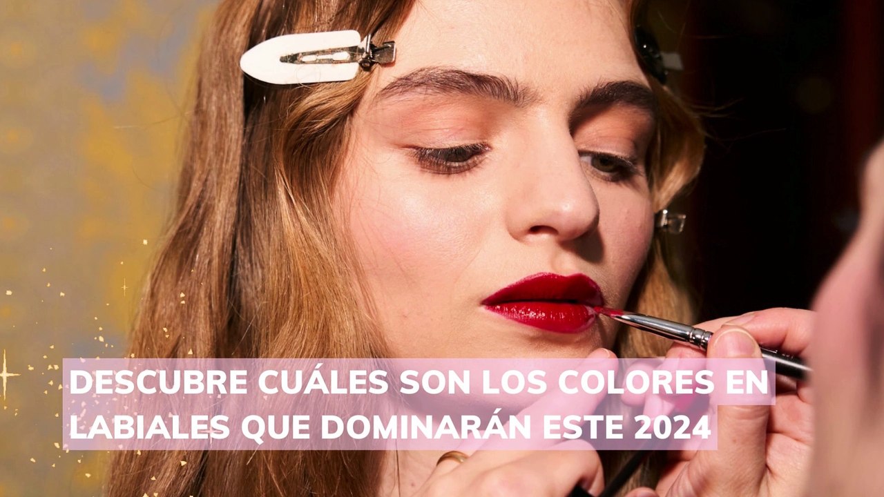 ¿Qué colores de labiales dominarán este 2024?