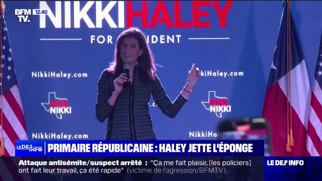 Primaires républicaines: Nikki Haley met fin à sa campagne