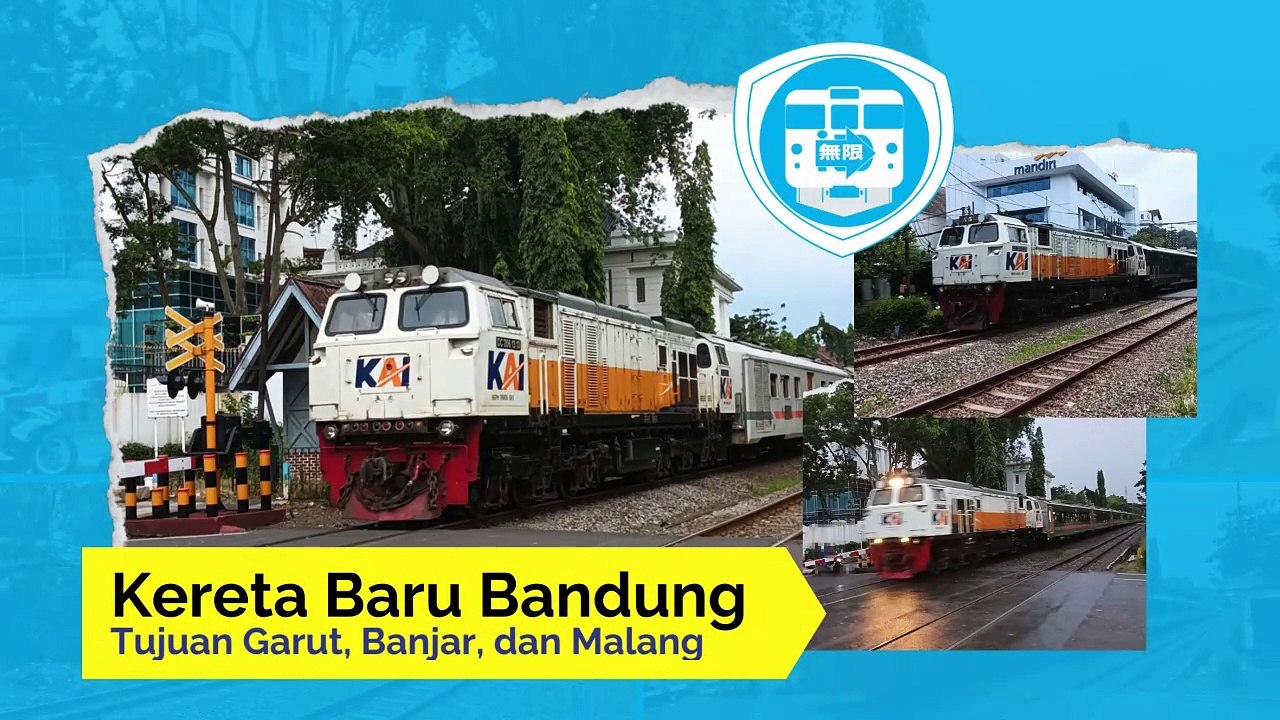 Kereta Baru Bandung : Tujuan Garut, Banjar, dan Malang