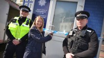 Launch of Sussex Police's Engagement Hub in Hastings town centre on March 6 2024