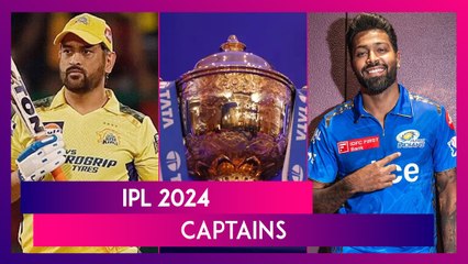 IPL 2024: Meet Captains of All Ten Teams Ahead Of Indian Premier League Season 17