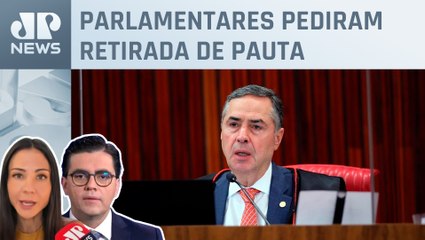 “Não vamos liberar a maconha”, diz Barroso a congressistas; Amanda Klein e Vilela comentam