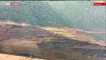 Erzincan'daki maden kazasının yeni görüntüleri ortaya çıktı
