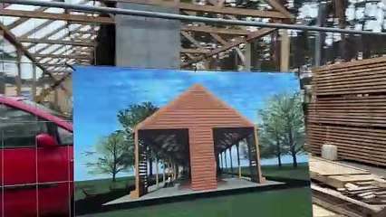 Tak wygląda tężnia solankowa w Wieńcu Zdroju. Trwa budowa