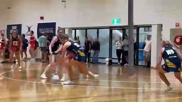 Great defensive work from Imogen Sexton leads to a Bendigo Strikers goal against Southern Saints