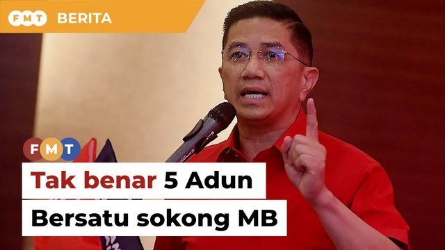 Azmin nafi 5 lagi Adun Bersatu sokong MB Selangor