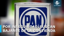 Aspirantes a regidores del PAN piden bajarse de la contienda en Morelos por inseguridad