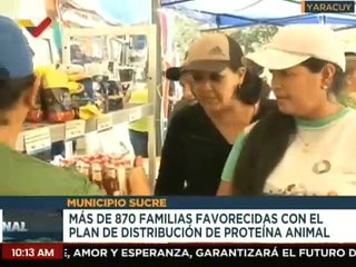 Yaracuy | Beneficiadas más de 870 flias. del mcpio. Sucre con jornada de distribución de proteína