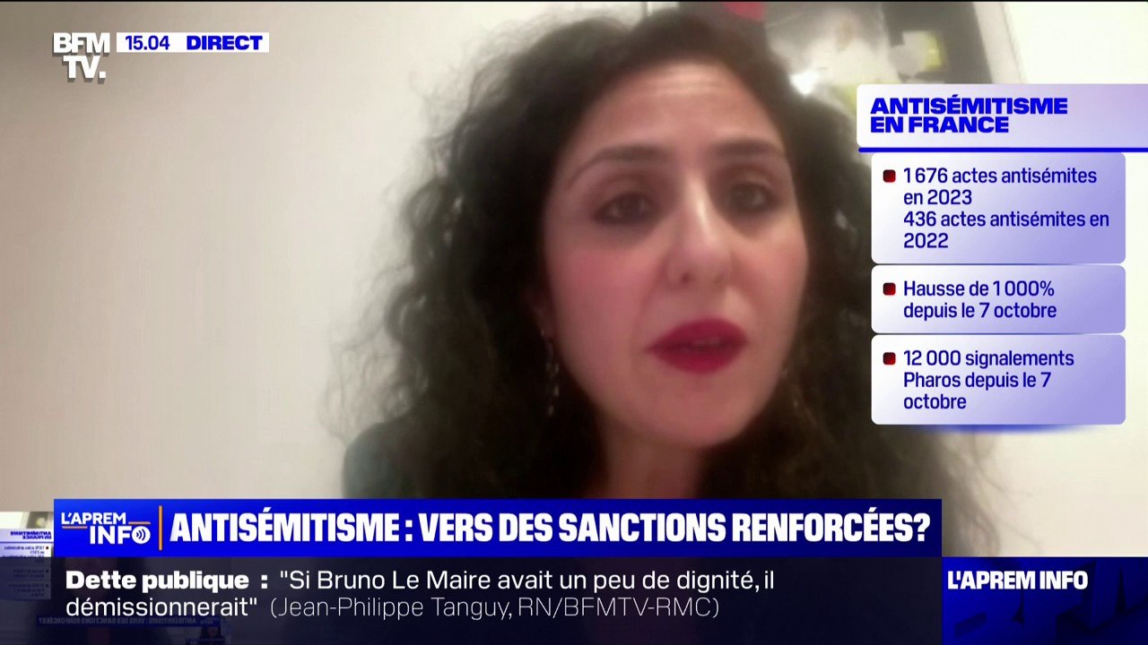 Antisémitisme: "La parole tue. Les mots précèdent les actes" affirme Galina Elbaz, vice-présidente de la LICRA