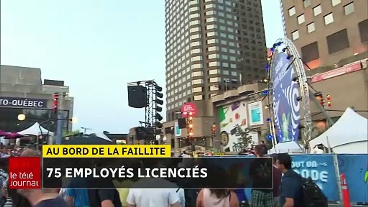 Le festival québécois "Juste pour rire" annonce l'annulation de son édition estivale et se place à l'abri de ses créanciers en raison de difficultés financières