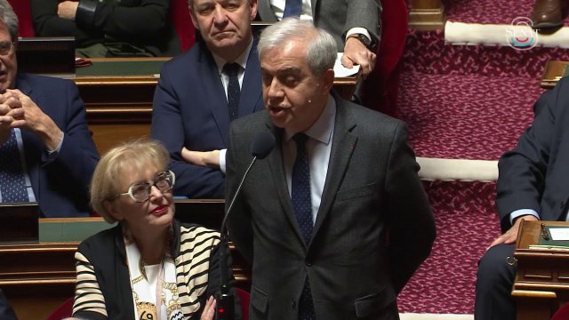 Affiche des JO: Roger Karoutchi, ovationné par la droite sénatoriale après avoir demandé au gouvernement quelle différence il faisait entre une croix et une flèche