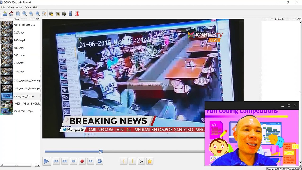 MUHAMMAD NUH AL-AZHAR: BUKTI VISUAL BRUTAL DAN BARBAR REKAYASA VIDEO CCTV JESSICA WONGSO!!!