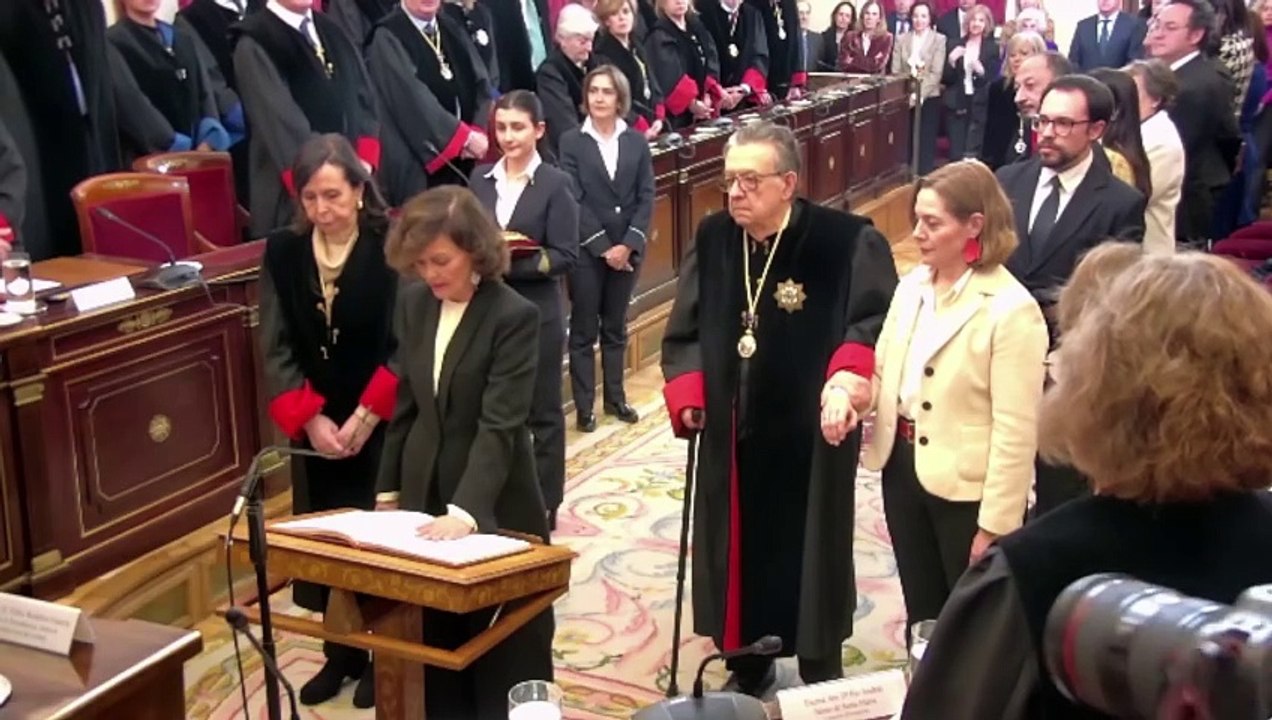 Carmen Calvo toma posesión como presidenta del Consejo de Estado