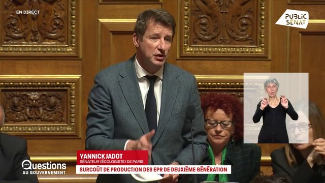 Yannick Jadot dénonce la pompe à fric de la facture des EPR,