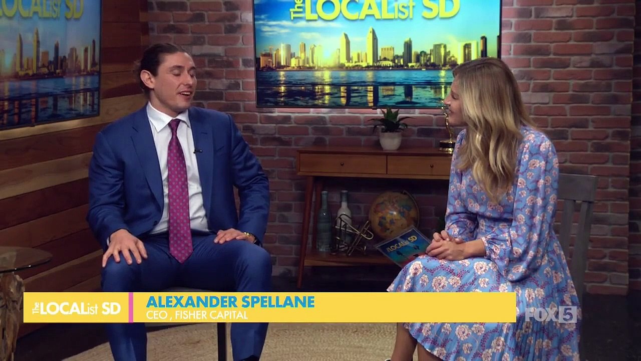 Alexander Spellane in San Diego: News Channel Hosts Fisher Capital CEO