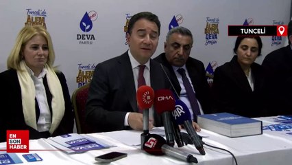 Ali Babacan'dan muhalefet eleştirisi