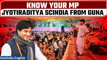 下载视频: LS Polls 2024: Jyotiraditya Scindia to contest from Guna | Know your MP | Oneindia News