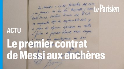 Cette serviette en papier qui pourrait être vendue jusqu'à 500 000 euros