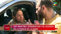 Sofía Martínez y el difícil momento con un acosador que la fue a buscar a su trabajo