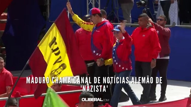 Maduro chama canal de notícias alemão de 'nazista'