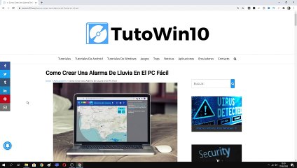  Como CREAR una ALARMA de LLUVIA para PC | FÁCIL y RÁPIDO