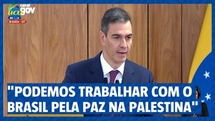 "Podemos trabalhar junto ao Brasil pela paz na Palestina"