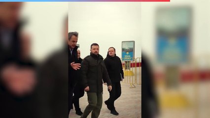 L'incontro di Zelensky e Mitsotakis a Odessa