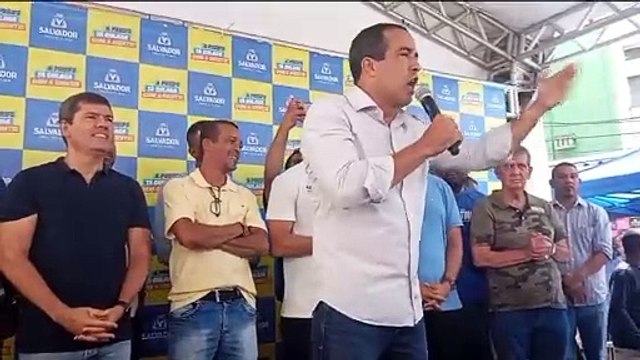 Outubro vai chegar e mais uma vez ouvir blá blá , dispara Bruno Reis sobre oposição