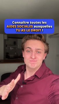 Connaître toutes les aides sociales auxquelles tu as le droit